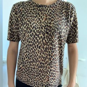 Vintage cheetah print shirt
